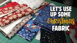 An Easy Christmas Sewing Project Using Strips