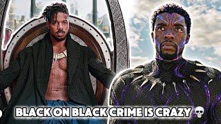 when KILLMONGER fought BLACK PANTHER on AFRICAN SOIL