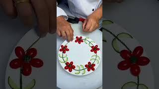 Tomatoes: How To Cut Tomatoes Beautifully And Elegantly? #fruit #knifeskills