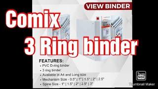 Unlocking Comix 3 Ring Binder's Hidden Secrets