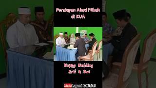 Persiapan Akad Nikah di KUA