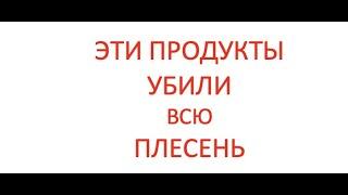 Эти продукты убили все грибы, а значит и всю плесень 100%