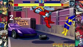 X-Men: Children of the Atom (PlayStation 4) Arcade as Cyclops