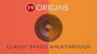 F9 Origins Classic Basses Vols 1& 2 Walkthrough : Ableton, Logic Pro, Kontakt 5.8+