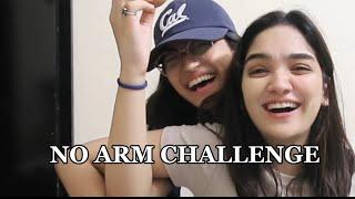 No Arm Makeup Challenge| ft Momina munir