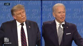 “He’s Putin’s Puppy”-Joe Biden on America Suffering Under Trump | Presidential Debate Night One