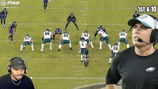 Philadelphia Eagles OC Kellen Moore is COLD-Blooded for calling this on 1&10 vs the Ravens