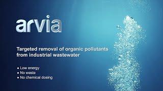 Organic pollutant removal from industrial wastewater