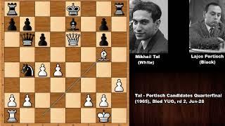 Mikhail Tal vs Lajos Portisch (1965)