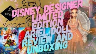 Unboxing- Disney Designer Ariel Ultimate Princess Celebration Doll Review