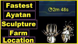 How Farm Ayatan sculpture in Warframe (fastest location)