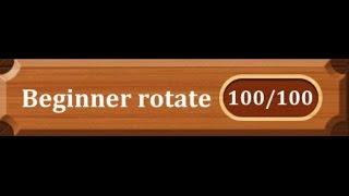 Unblock Casual Lösung-Beginner rotate [Level 92]