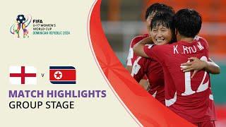 HIGHLIGHTS: England v Korea DPR | FIFA U-17 Women’s World Cup 2024