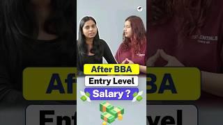 1st Salary After BBA? BBA Entry Level SalaryIPU BBA Student Interview! #BBA #BBAJobs #BBACourse