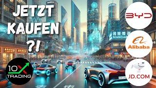 AKTIEN - BYD - ALIBABA - JD COM -Jetzt kaufen..? - Analyse Prognose Kursziele - China AI KI