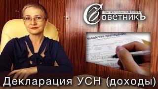 Как заполнить декларацию по УСН (доходы)