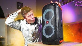 Самый Мощный маленький JBL PartyBox! Офигенный БАС и Крутая Подсветка! - JBL PARTYBOX 110