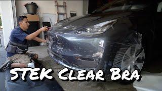 2021 Tesla Model Y - STEK PPF - Seamless Bumper Install