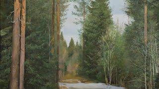 [landscape oil-painting] What happened ? time lapes video by Rogen Ru