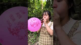 blow up balloons #bushcraft #suvival #camping #shorts