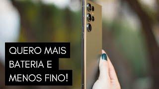 EU QUERO UM SMARTPHONE MAIS GROSSO PORQUE...