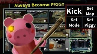 ROBLOX PIGGY NEW UPDATE VIP COMMANDS - Always Become PIGGY