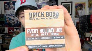 Brick Box Every Holiday Joe ️ Soap Review