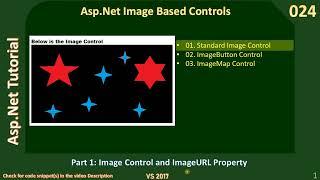 Image Controls | Part 1 - Image Control & ImageUrl Property | Asp Net Tutorial #024