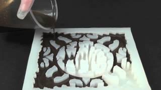 How to Achieve a Faux Wood Grain Finish in a Resin Casting