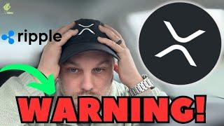 WARNING:️ Ripple XRP HOLDERS!