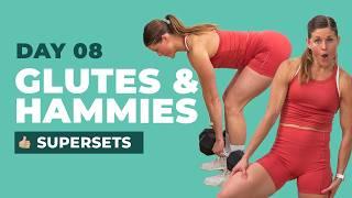 Summer Workout Challenge Day 8: 30-Minute Glute & Hamstring Supersets