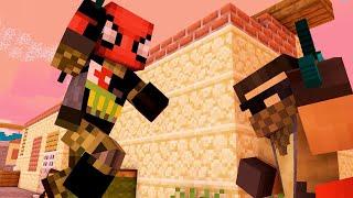 TÜRK ASKERİ FAKİR MASUMLARI KURTARIYOR!  - Minecraft #shorts