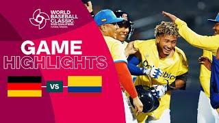 Germany vs. Colombia | 2025 World Baseball Classic Qualifier Highlights