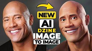 Free AI Tool for Convert Images into Cartoon and 3D Animation Style - New Image to Image AI Tutorial