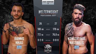 Cage Survivor 4 | Ioannis Nikas vs. Konstatinos Nastoulis | Full Fight