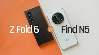 OPPO Find N5 vs Samsung Galaxy Z Fold 6: My choice is.... | smashpop