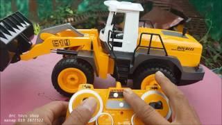 The best wheel loader double e in action drc toys