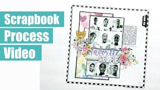 Scrapbook Process Video | Favorite Selfie