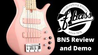 F BASS BN5 CORAL PINK // BASS REVIEW AND DEMO