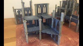 40k Modular 3D Printed Wargaming Terrain