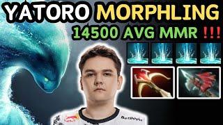  RANK 13 Yatoro MORPHLING Hard Carry 7.37e  1275 XPM Yatoro Grandmaster Tier - Dota 2