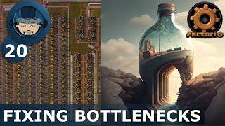 FIXING BOTTLENECKS -  Step 20: Factorio Megabase (Step-By-Step)