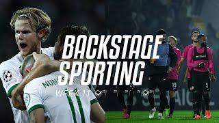 BACKSTAGE SPORTING WEEK 11 | SK Sturm Graz x Sporting CP & FC Famalicão x Sporting CP