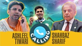 Ashleel Tiwari calling Shahbaz Sahrif to celebrate the victory of Arshad Nadeem in Olympics 2024