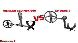 XP Deus 2 VS Minelab Equinox 600! AIR TEST