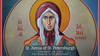 St  Xenia of St. Petersburg