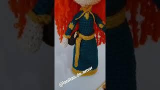 Mérida Valiente amigurumi #lanitas.de.amor #lanitasdeamor