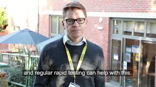 Overview of Wokingham Borough Council's rapid testing programme