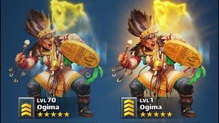 Empires Puzzles : Test of Ogima best anti minion hero of the game ?