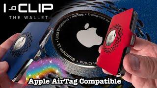 I-CLIP The World's BEST Smart Wallet Just Got SMARTER! (Now Apple AirTag Compatible)